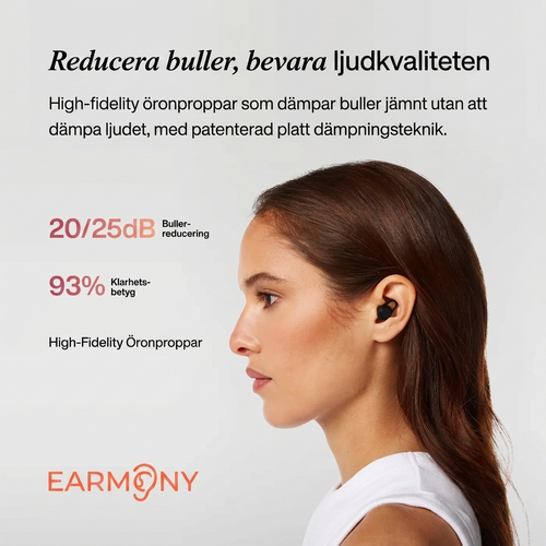 Earmony Festival – Öronproppar för konsert & festival
